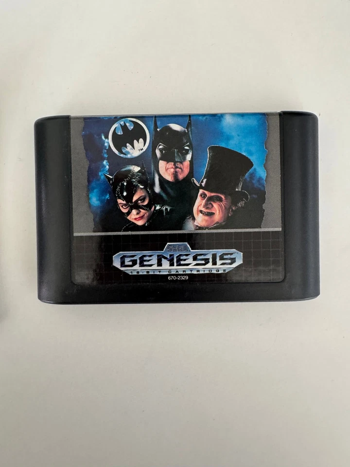 Batman Returns Sega Genesis 1992 CIB Complete in Box NEAR MINT! - Image 4 of 4
