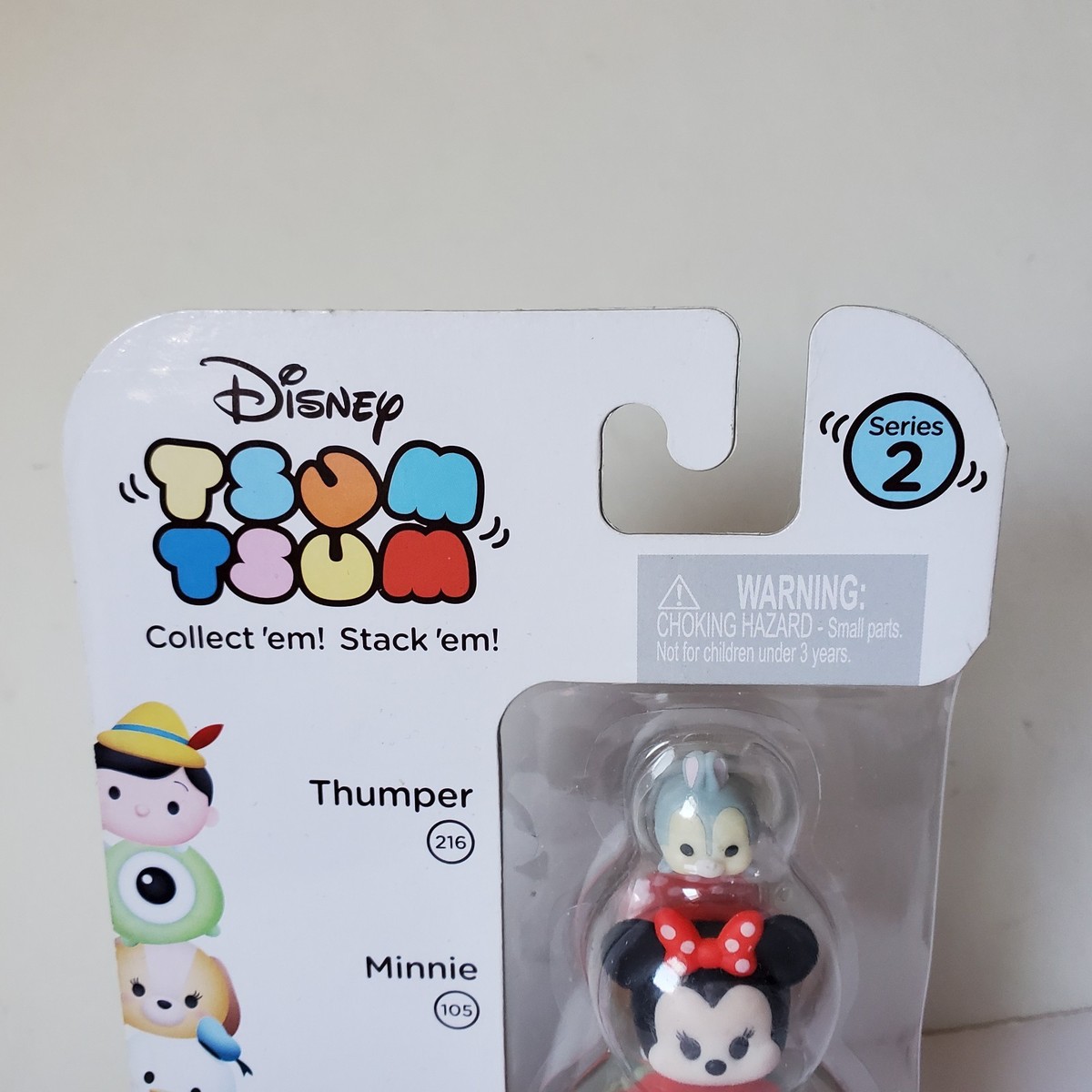 Disney Tsum Tsum Series 2 Thumper 216 Minnie 105 Ariel 233 Mini