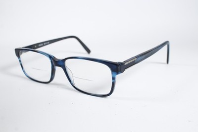 Ferucci Brille 191 Herren Navy Vollrand Kunststoff Brille Brillengestell 54mm