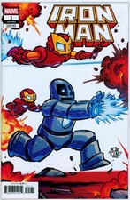 Iron Man #1 C - 2026 - Skottie Young Variant Cover - I COMBINE SHIPPING