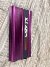 US Amps USA 200  Old School Car Audio Amp.    Very Nice Condition