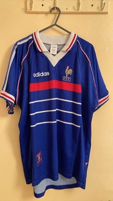 Frankreich 1998 Adidas Medium Prototype Sample Unreleased Shirt Trikot WM 98