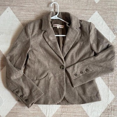 Free People brown wool blaze