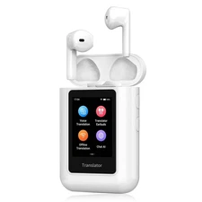 ANFIER A8 AI Translator Earbuds 2025 Model ChatGPT Offline Translation Earbud...