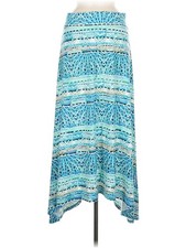 Maurices Women Blue Casual Skirt M
