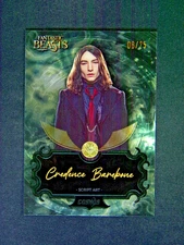 Harry Potter Credence Barebone Script Art /25 2025 Kakawow Cosmos CHP-SGR-32