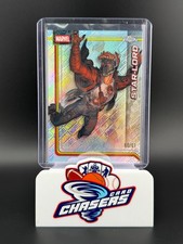 2026 Topps Chrome Marvel Star-Lord /61 Marvel Logofractor!! #168