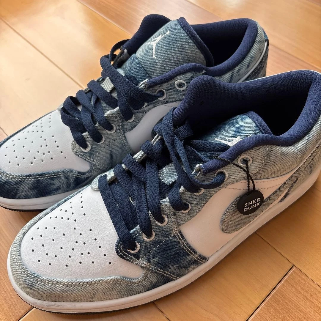Jordan 1 Low Washed Denim | eBay