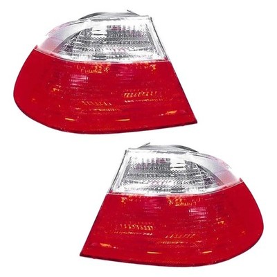 Depo Driver & Passenger Side Outer Replacement Tail Lights Standard Line