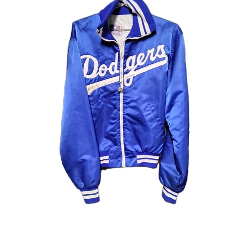 Los Angeles Dodgers Steve Yeager Signed Starter Jacket Vintage Satin MLB