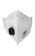 50 JSP Fold FFP3 P3 N99 British Particulate Face Mask Valved (25 X Twin Pk) New