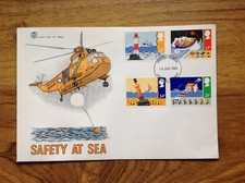 GB Safety at Sea  FDC 1985 Stuart FDC Croydon  pmk .Free UK Postage