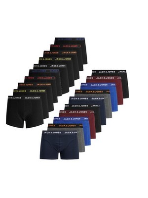 Jack & Jones Herren Boxershorts 10er Set   Baumwolle Boxershorts Unterwäsche