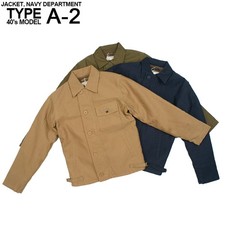 Giacca Bomber-Jacket Vintage Uomo A-2 Deck Navy Invernale Pile Cappotto Casual Parka