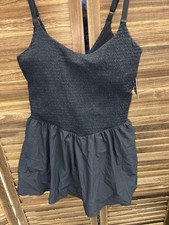 NWT JoyLab Women's Black Active Dress with Built-in Shorts  Pockets Size Large