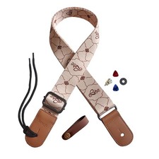 Farcaya Ukulele Strap Hawaiian Style Soprano Concert Tenor Baritone Uke Music...