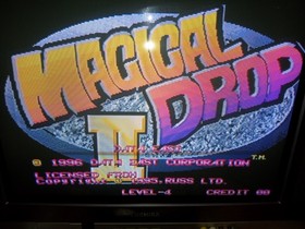Neo Geo MAGICAL DROP 2 MVS Magical Drop II SNK Authentic 100% Working US SELLER
