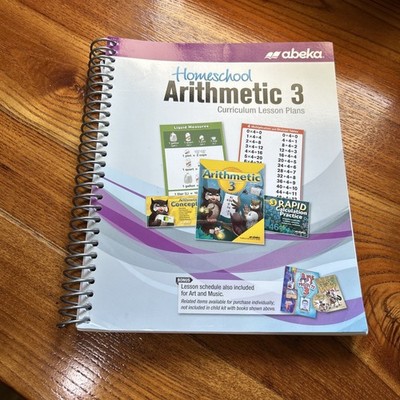 *Like New* Abeka Arithmetic 3 Lesson Plans