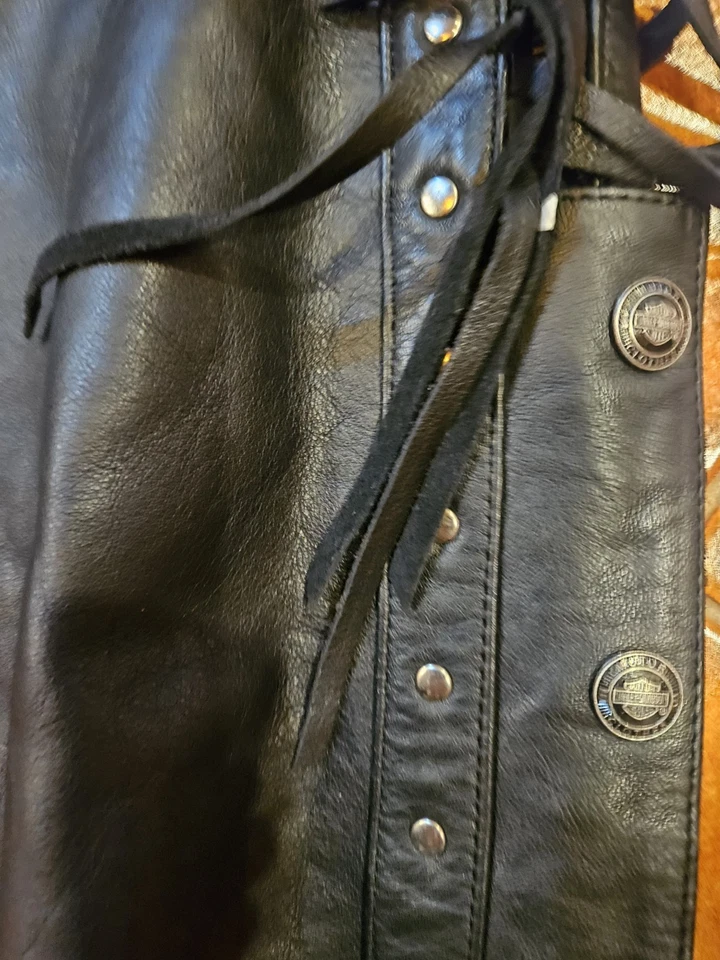 Bonés Harley-Davidson. Couro pesado vintage. Excelente estado tamanho G - Imagem 4 de 4