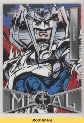 2020 Upper Deck Marvel X-Men Metal Universe Blue Stryfe #97 READ 1u0