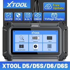 XTOOL D5 D5S D6 D6S OBD2 Scanner Diagnostic Tool Code Reader CANFD Free Update