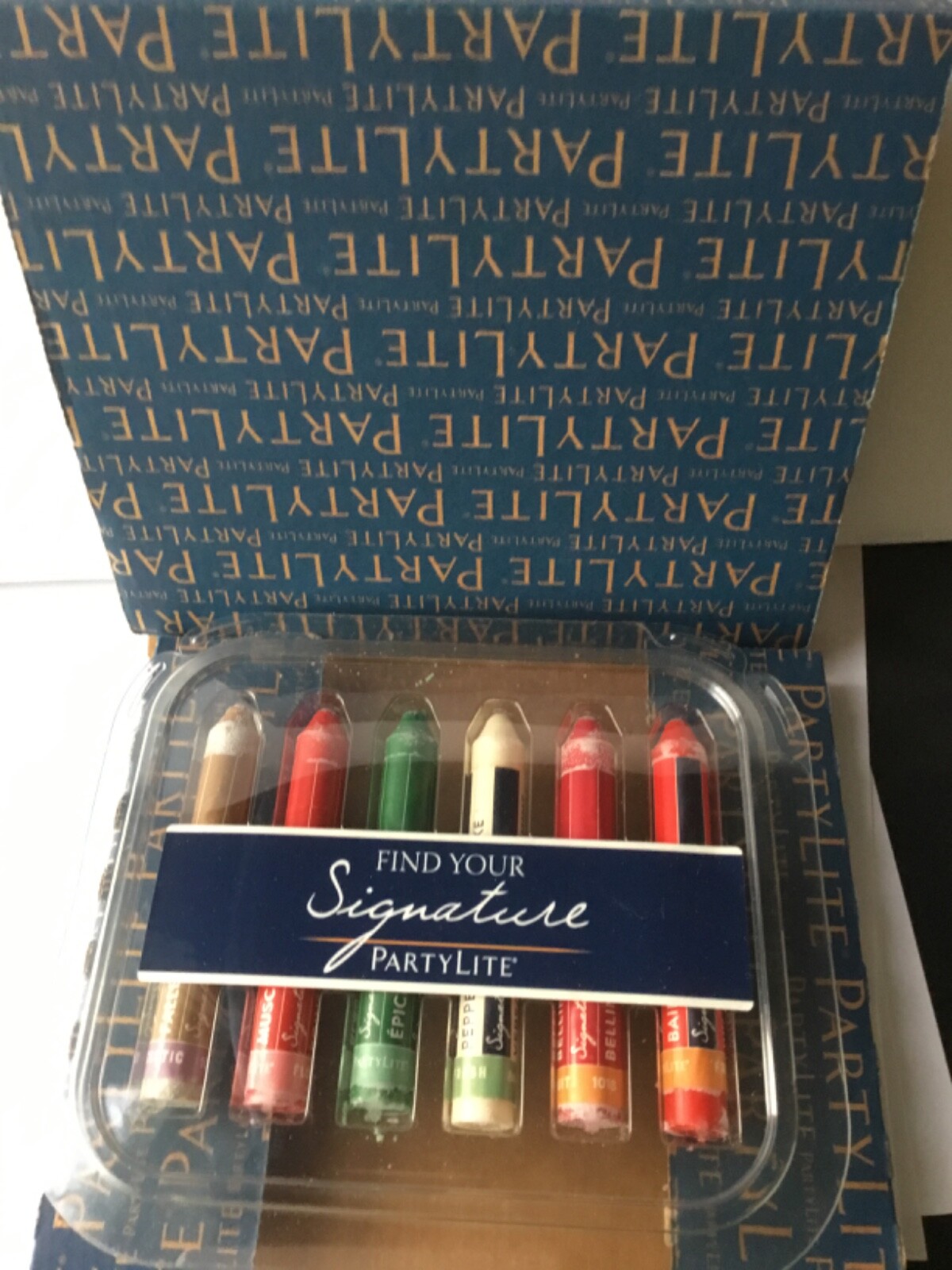 Partylite Candles Consultant 6 Piece Crayons Blending Kit Ho