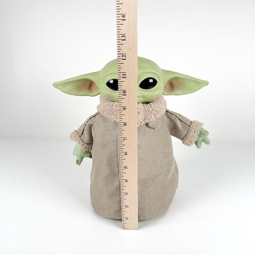 Star Wars The Mandalorian Grogu Plush Figure by Mattel 6-14" 2020 talking - Picture 8 of 9
