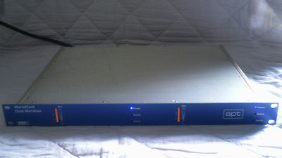 APT WorldCast Dual Meridian IP Audio Codec / X.21/V.35 (radio, broadcast, voice)