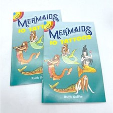 NEW Mermaid Temporary Tattoos - 2 Pk