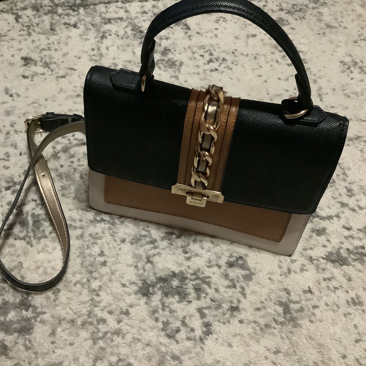 Aldo Rose Gold / Chain Shoulder | Crossbody bag | eBay