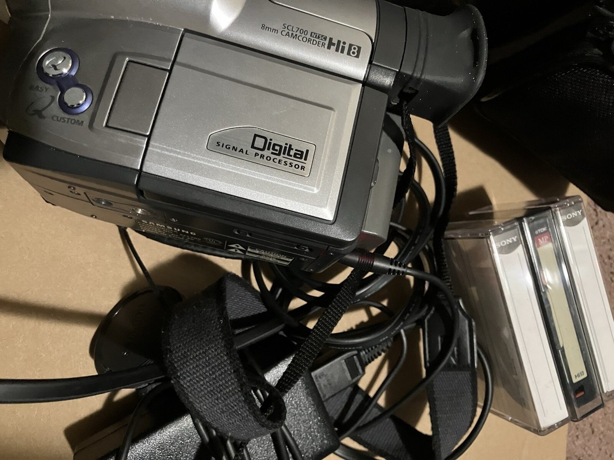 Digital Camcorder Samsung Scl700 Samsung SC-L700 Hi-8 Analog