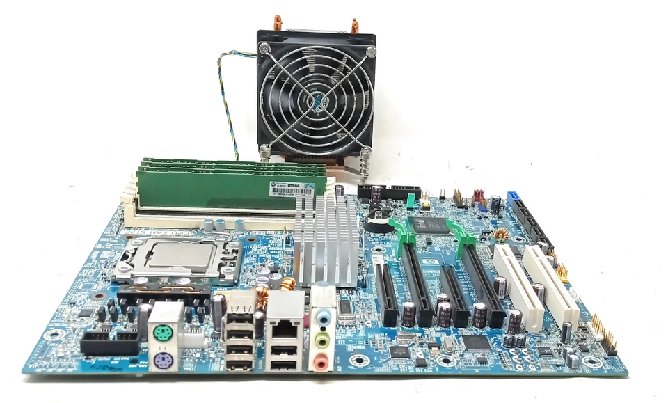 As #586766-002 Motherboard HP - CPU Intel Xeon W3520 -ram 8GB - Socket LGA 1366 - Image 2 of 4