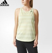 Adidas ladies The Mix Tank Top Pale Green UK M LN026 ii 01