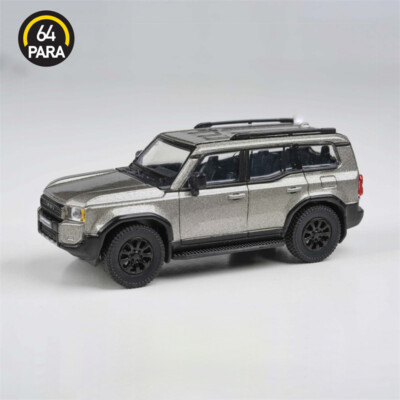 Para64 1:64 2024 Land Cruiser LC250 Meteor Silver Diecast Model Car