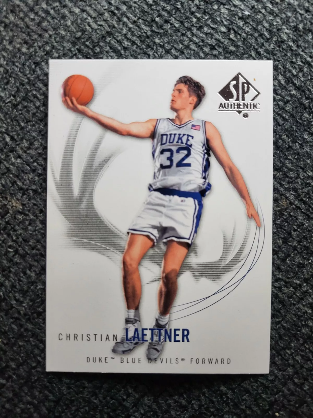 Christian Laettner trading card