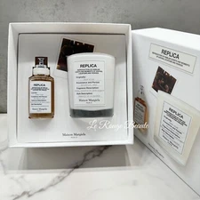Maison Margiela Replica Jazz Club EDT 1oz Big Candle 5.82oz Perfume Gift Set