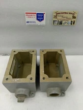 ALLEN-BRADLEY 800H-1HZX7  Dead End  2-Gang  Enclosure (20B3