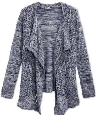 Bangladesh Girls Open Front Cardigan Takeout Girls' Drape-Front