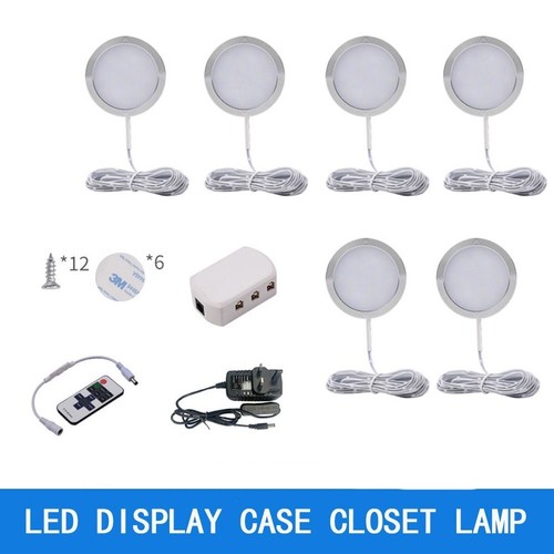 Kitchen Cupboard Closet Lamp LED Puck Light Display Lamp Under