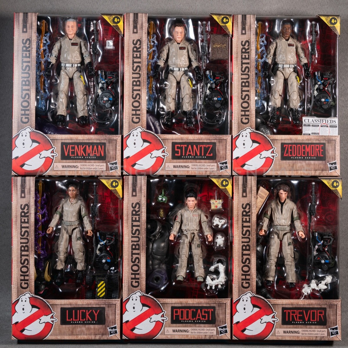 Ghostbusters Afterlife フィギュアセット 限定品含む Ghostbusters Afterlife Plasma Series Set Of 6 Action Figures