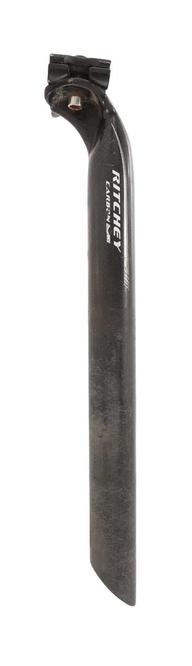 Tija de sillín de carbono Ritchey WCS 31,6 x 350 mm 25 mm retroceso bicicleta de carretera montaña CX MTB Foto 3 de 4