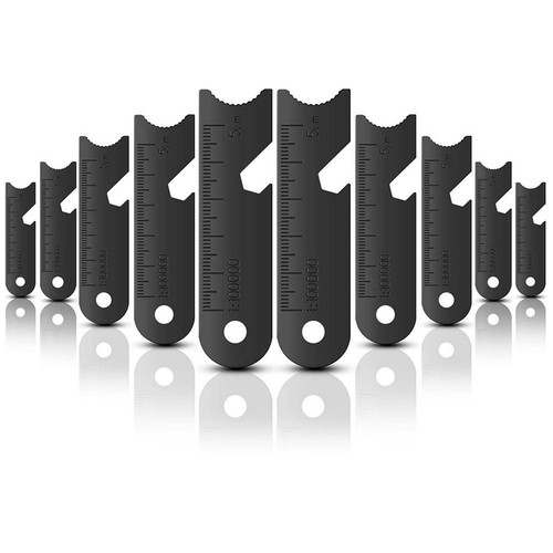 10 Pcs Flint Scraper Fire Starter for Outdoor Camping Hiking Emergency Survival - Picture 2 of 9