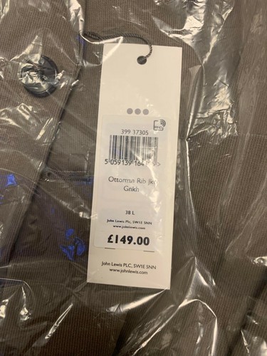 Blazer su misura ottomano italiano John Lewis & Partners Kin, cachi, prezzo speciale 149 - Foto 8 di 45