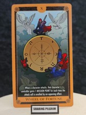 WHEEL OF FORTUNE - TAROT CARD - X of Swords Marvel Heroclix