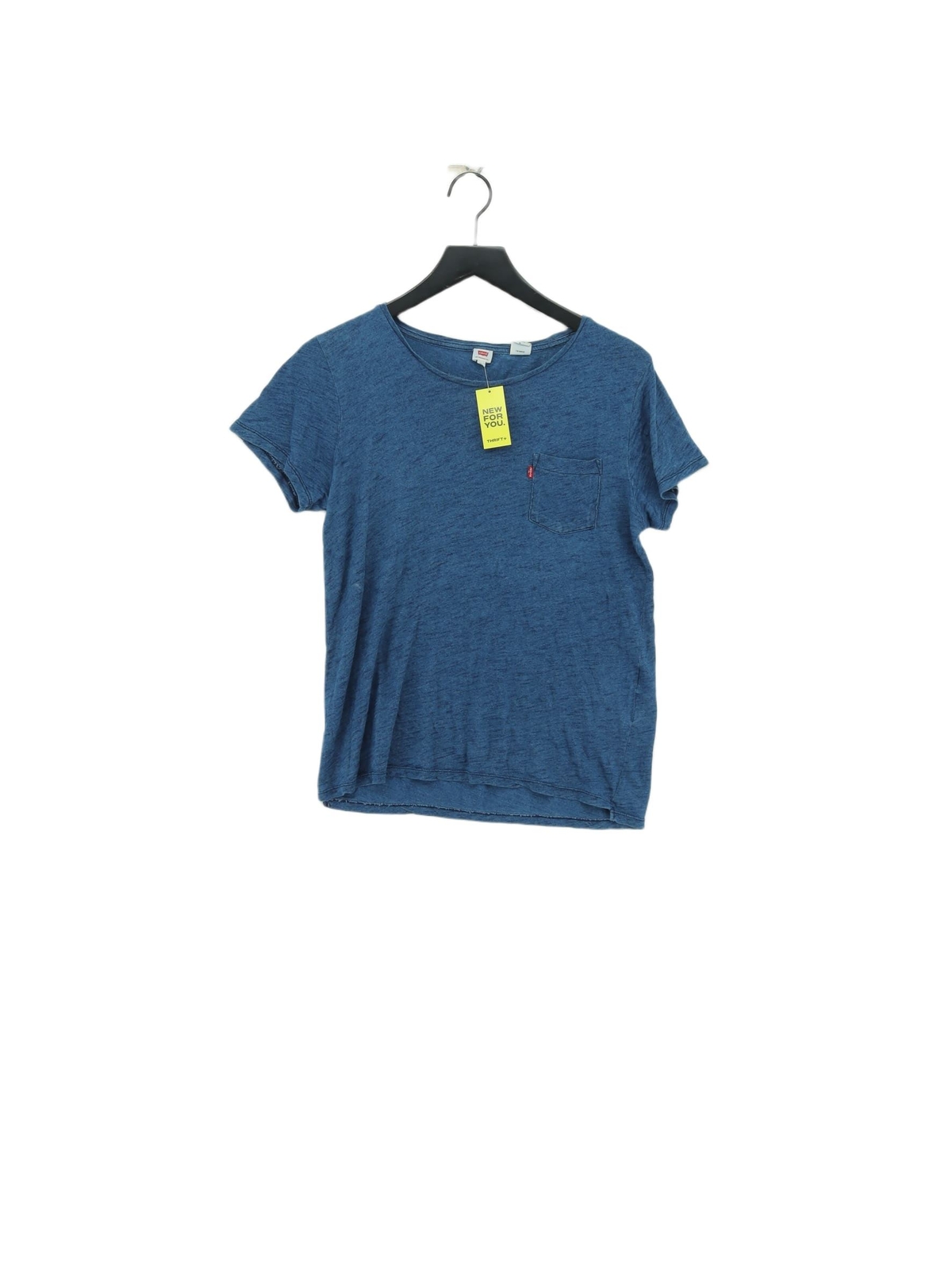 T shirt uomo Levi's M blu 100% altra basic
