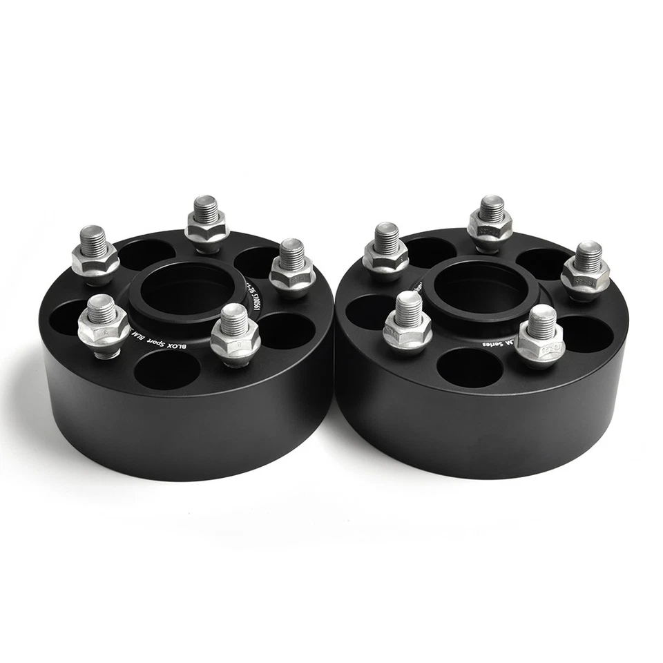 Espaciadores de rueda de aluminio para aviones 4X 2 pulgadas para Toyota Highlander RAV 4 Camry Foto 4 de 4