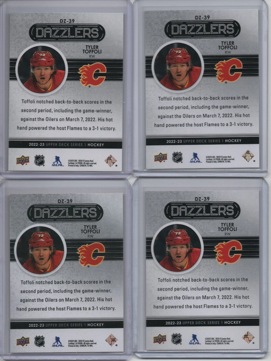 2022-23 Upper Deck Series 1 Dazzlers Blue #DZ-39 Tyler Toffoli