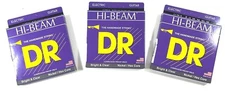 DR Guitar Strings Electric 3 Sets Hi-Beam 08-38 Extra Light Handmade USA