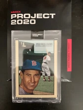 Topps Project 2020 Ted Williams #90 1954 Card by Oldmanalan with Box PR 41407