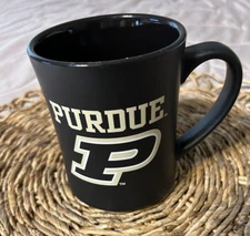 Black Purdue Boiler Up NCAA Football Ceramic Coffee Mug Cup by RFSJ, Inc.